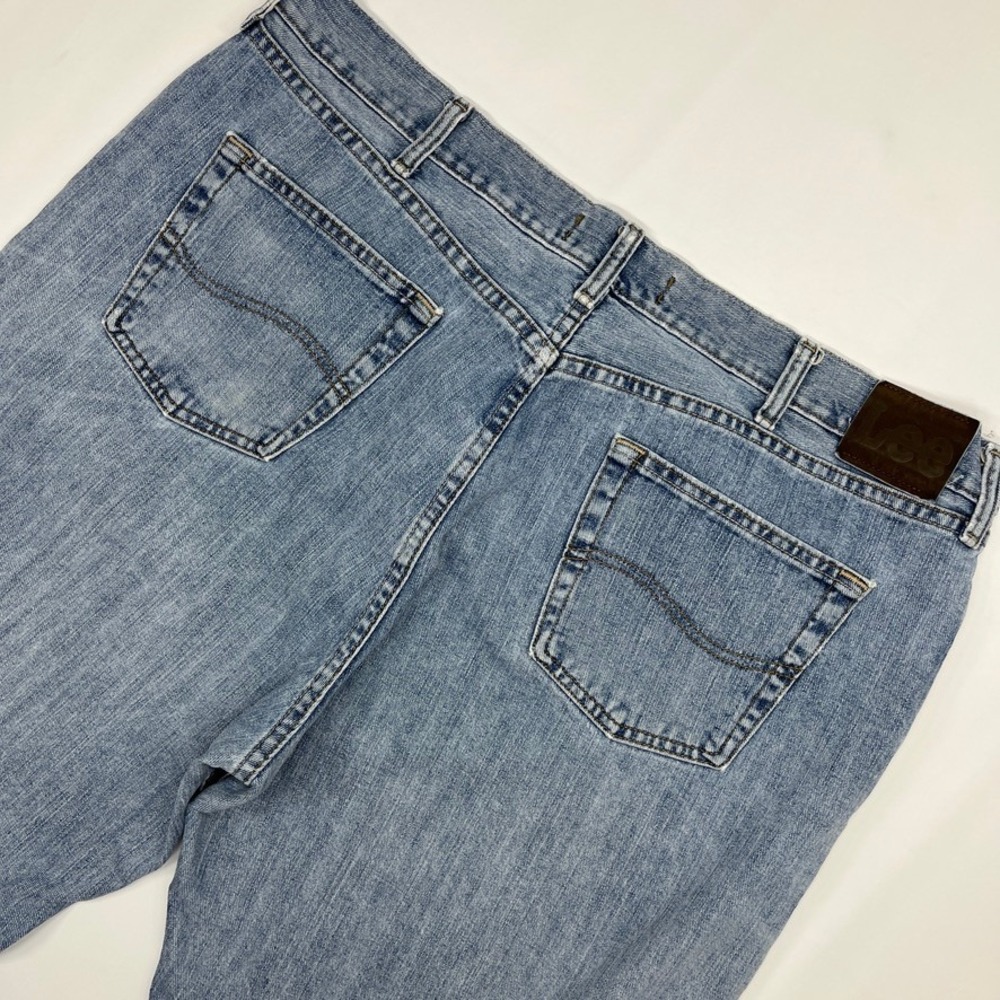 Lee Relaxed Fit Straight Leg Jeans Light Wash 40x30 Vintage‎ 90s Streetwear